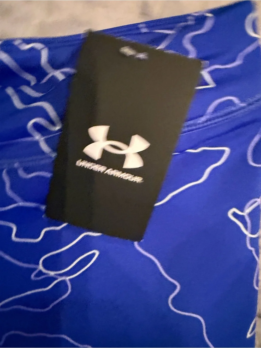 Under Armour youth XL Blue Leggings! New with tags!